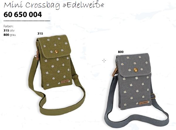 Mini Crossbag Edelweiss